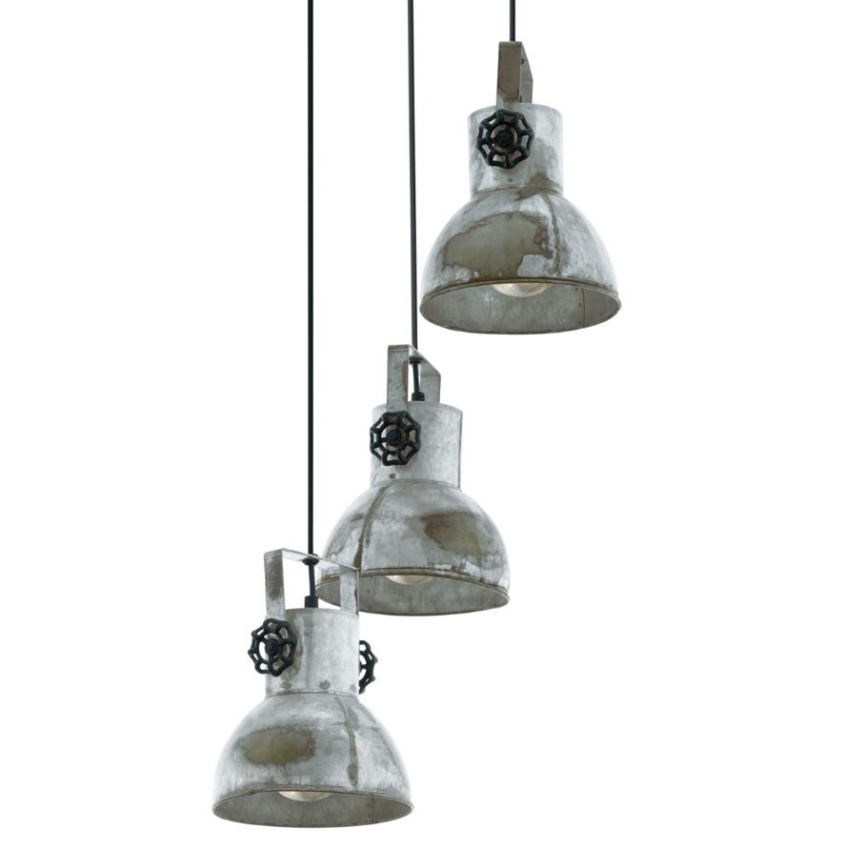 Eglo - Πολύφωτο σε σχοινί 3xE27/40W/230V