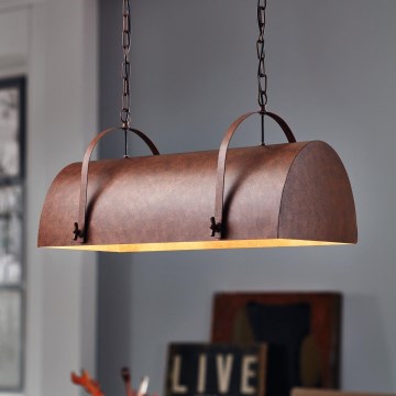 Eglo 49687 - Πολύφωτο σε αλυσίδα DEERHURST 2xE27/60W/230V