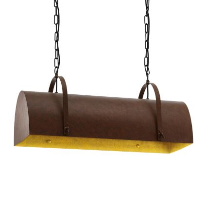 Eglo 49687 - Πολύφωτο σε αλυσίδα DEERHURST 2xE27/60W/230V