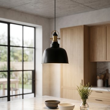 Eglo 49693 - Κρεμαστό φωτιστικό με καλώδιο GILWELL 1xE27/60W/230V