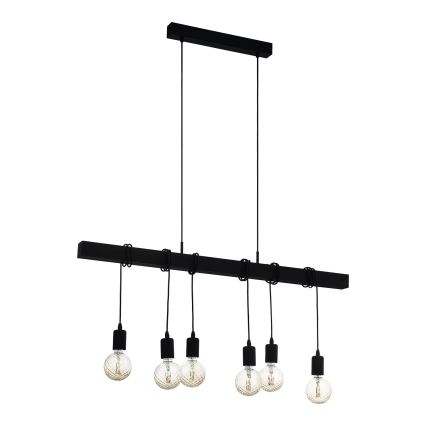 Eglo - Κρεμαστό φωτιστικό TOWNSHEND 6xE27/60W/230V