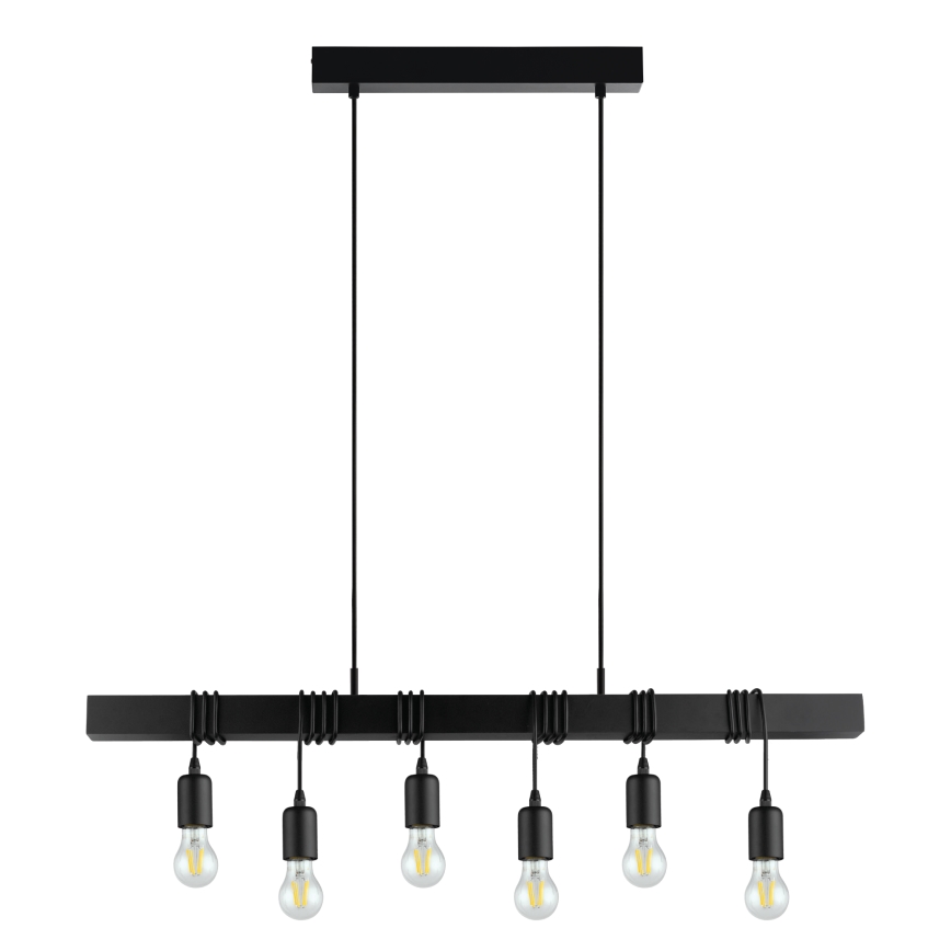 Eglo - Κρεμαστό φωτιστικό TOWNSHEND 6xE27/60W/230V