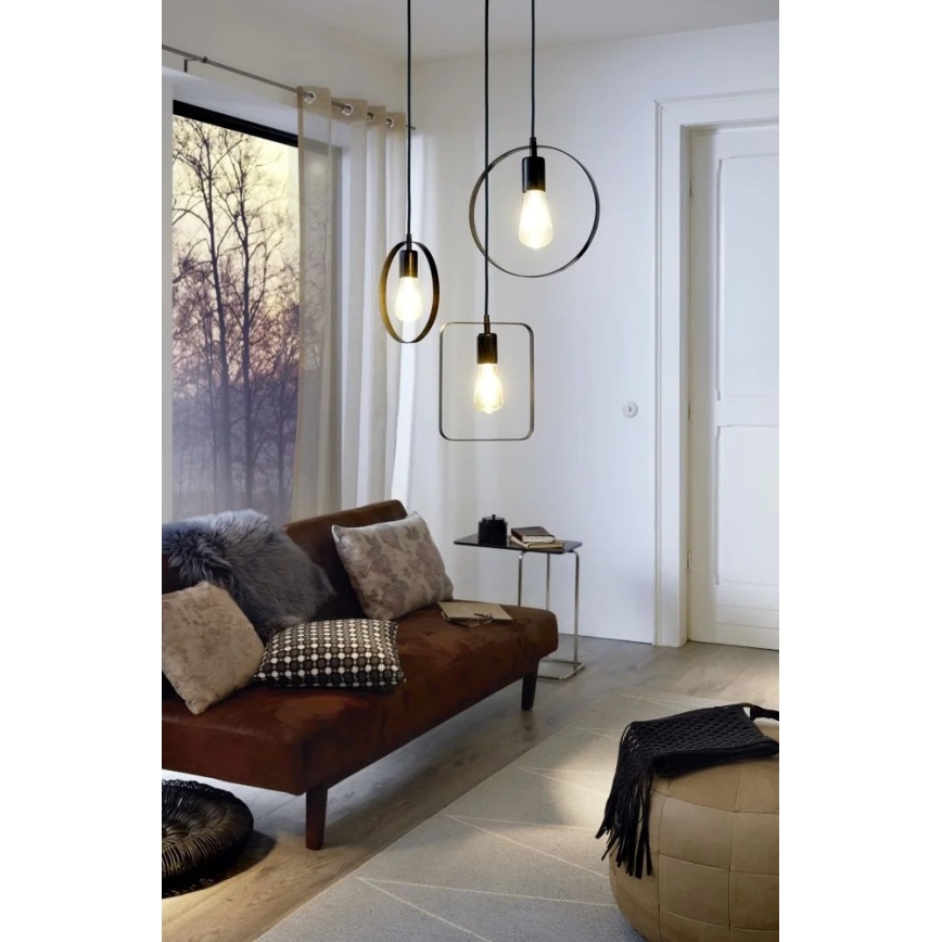 Eglo 49776 - Κρεμαστό φωτιστικό με καλώδιο BEDINGTON 1xE27/60W