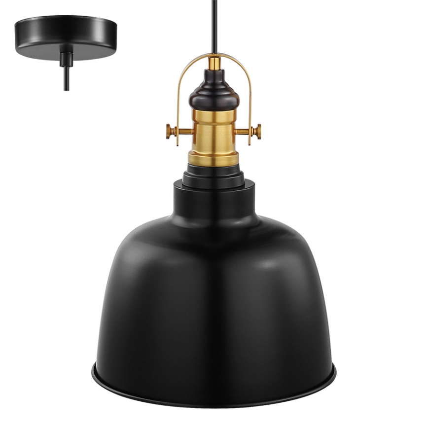 Eglo 49839 - Κρεμαστό φωτιστικό GILWELL με καλώδιο 1xE27/60W/230V