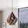 Eglo 49878 - Κρεμαστό φως CARLTON 1 1xE27/60W/230V