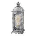 Eglo 54617 - Επιτραπέζιο φωτιστικό LED 1xE27/4W/230V 3000K ασημί