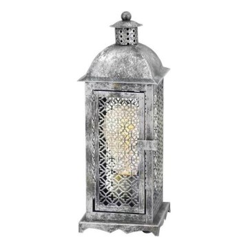 Eglo 54617 - Επιτραπέζιο φωτιστικό LED 1xE27/4W/230V 3000K ασημί