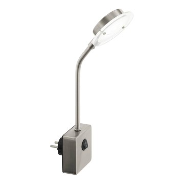 Eglo 54649 - Φωτιστικό πρίζας LED LED/4,5W/230V 3000K ματ χρώμιο