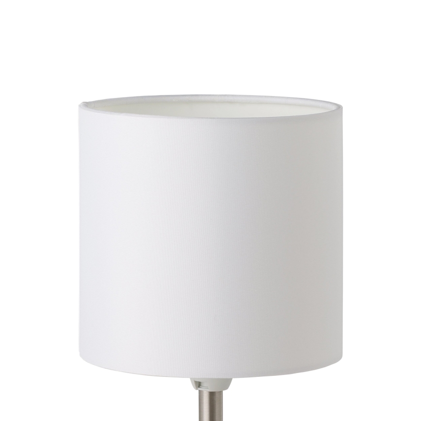 Eglo 54744 - Eπιτραπέζιο φωτιστικό ANADIA 1xE14/40W/230V λευκό/ματ χρώμιο