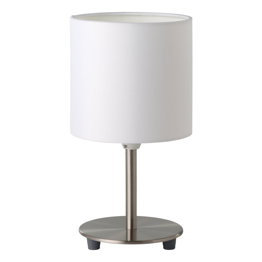 Eglo 54744 - Eπιτραπέζιο φωτιστικό ANADIA 1xE14/40W/230V λευκό/ματ χρώμιο