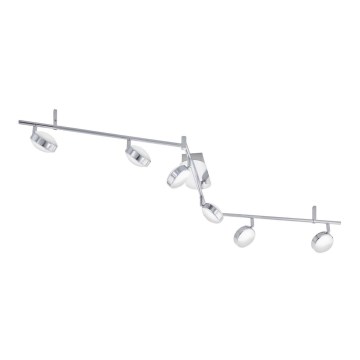 Eglo 54762 - LED σποτ SALTO 6xLED/5,4W/230V γυαλιστερό χρώμιο