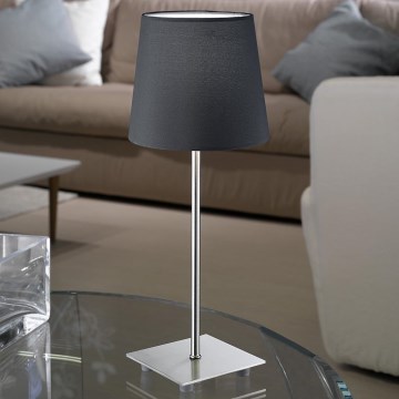Eglo 54906 - Επιτραπέζιο φωτιστικό LED 1xE14/6W/230V γκρι/ματ χρώμιο