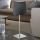 Eglo 54906 - Επιτραπέζιο φωτιστικό LED 1xE14/6W/230V γκρι/ματ χρώμιο