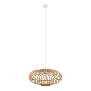 Eglo 55114 - LED κρεμαστό φωτιστικό με καλώδιο 1xE27/4W/230V μπαμπού