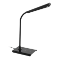 Eglo 55122 - LED ρυθμιζόμενο επιτραπέζιο φωτιστικό με ασύρματη φόρτιση LED/5,5W/230V μαύρο