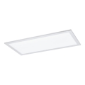Eglo 55149 - LED RGBW Ρυθμιζόμενο επιφανειακό πάνελ LED/12W/230V 2700-6500K 30x60 cm λευκό + τηλεχειριστήριο