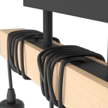 Eglo 55247 - Πλαφονιέρα TOWNSHEND 3xE27/60W/230V