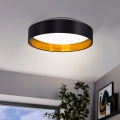 Eglo 55267 - Φωτιστικό οροφής LED MASERLO LED/16W/230V 3000K Ø 40,5 cm μαύρο/χάλκινο