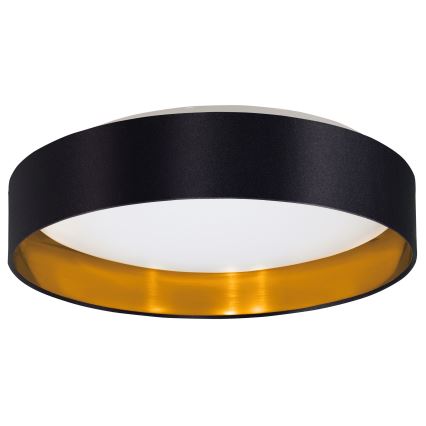 Eglo 55267 - Φωτιστικό οροφής LED MASERLO LED/16W/230V 3000K Ø 40,5 cm μαύρο/χάλκινο
