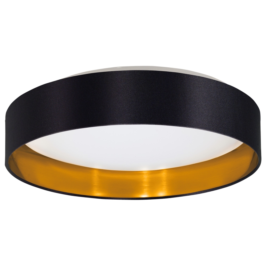 Eglo 55267 - Φωτιστικό οροφής LED MASERLO LED/16W/230V 3000K Ø 40,5 cm μαύρο/χάλκινο