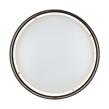 Eglo 55267 - Φωτιστικό οροφής LED MASERLO LED/16W/230V 3000K Ø 40,5 cm μαύρο/χάλκινο