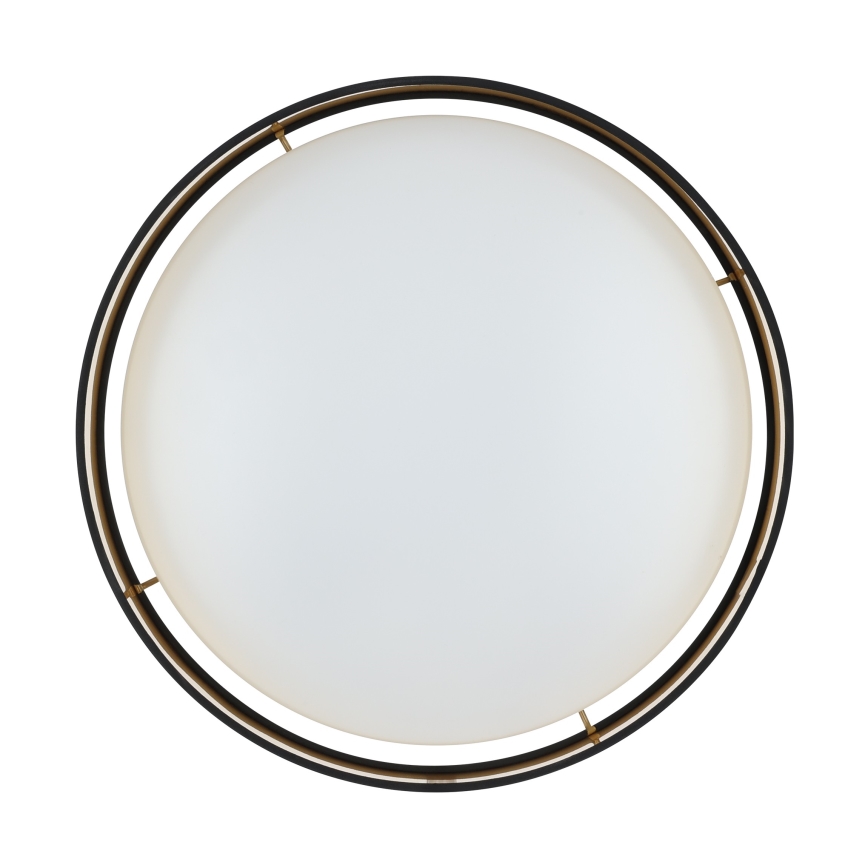 Eglo 55267 - Φωτιστικό οροφής LED MASERLO LED/16W/230V 3000K Ø 40,5 cm μαύρο/χάλκινο