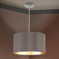 Eglo 55269 - Κρεμαστό φωτιστικό οροφής MASERLO 1xE27/60W/230V καφέ
