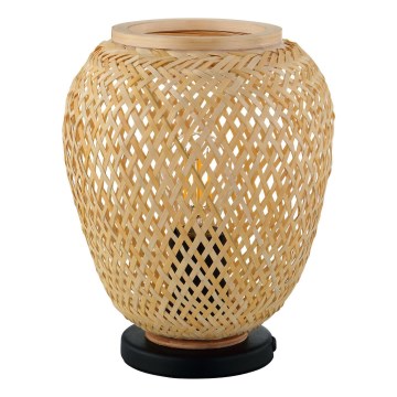 Eglo 55699 - Επιτραπέζιο φωτιστικό DEMBLEBY 1xE27/40W/230V μπεζ