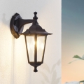 Eglo 55763 - LED Επιτοίχιο Εξωτερικό Φωτιστικό 1xE27/4W/230V IP44 μαύρο