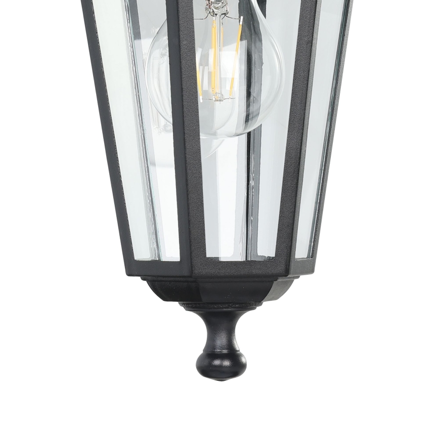 Eglo 55763 - LED Επιτοίχιο Εξωτερικό Φωτιστικό 1xE27/4W/230V IP44 μαύρο