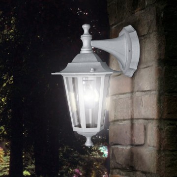 Eglo 55764 - LED εξωτερικό επιτοίχιο φωτιστικό 1xE27/4W/230V IP44 λευκό