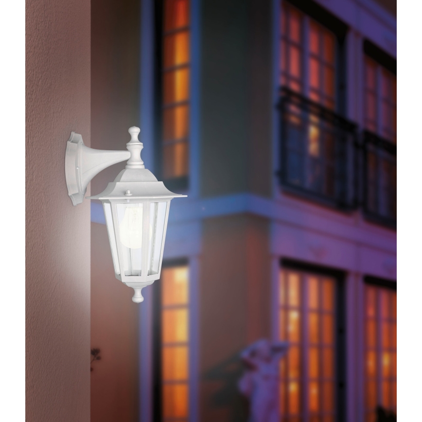 Eglo 55764 - LED εξωτερικό επιτοίχιο φωτιστικό 1xE27/4W/230V IP44 λευκό