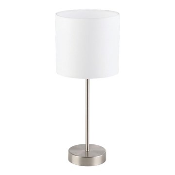 Eglo 55809 - LED Επιτραπέζιο φωτιστικό 1xE14/5,5W/230V λευκό/ματ χρώμιο