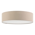 Eglo 55873 - LED φωτιστικό οροφής 1xE27/11W/230V διάμ. 38 cm γκρι-μπεζ