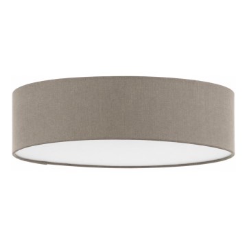 Eglo 55873 - LED φωτιστικό οροφής 1xE27/11W/230V διάμ. 38 cm γκρι-μπεζ