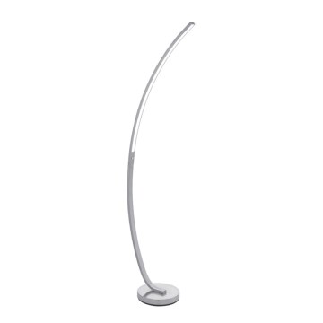 Eglo 55914 - LED ρυθμιζόμενο επιδαπέδιο φωτιστικό LED/17,5W/230V ματ χρώμιο