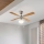 Eglo 56035 - LED ανεμιστήρας οροφής 1xE27/4,9W/230V 3000K Διάμ. 106,6 εκ.