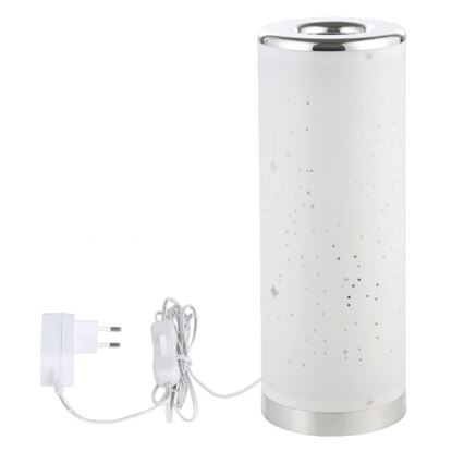 Eglo 56139 - LED RGBW ρυθμιζόμενο επιτραπέζιο φωτιστικό LED/6W/230V λευκό + τηλεχειριστήριο