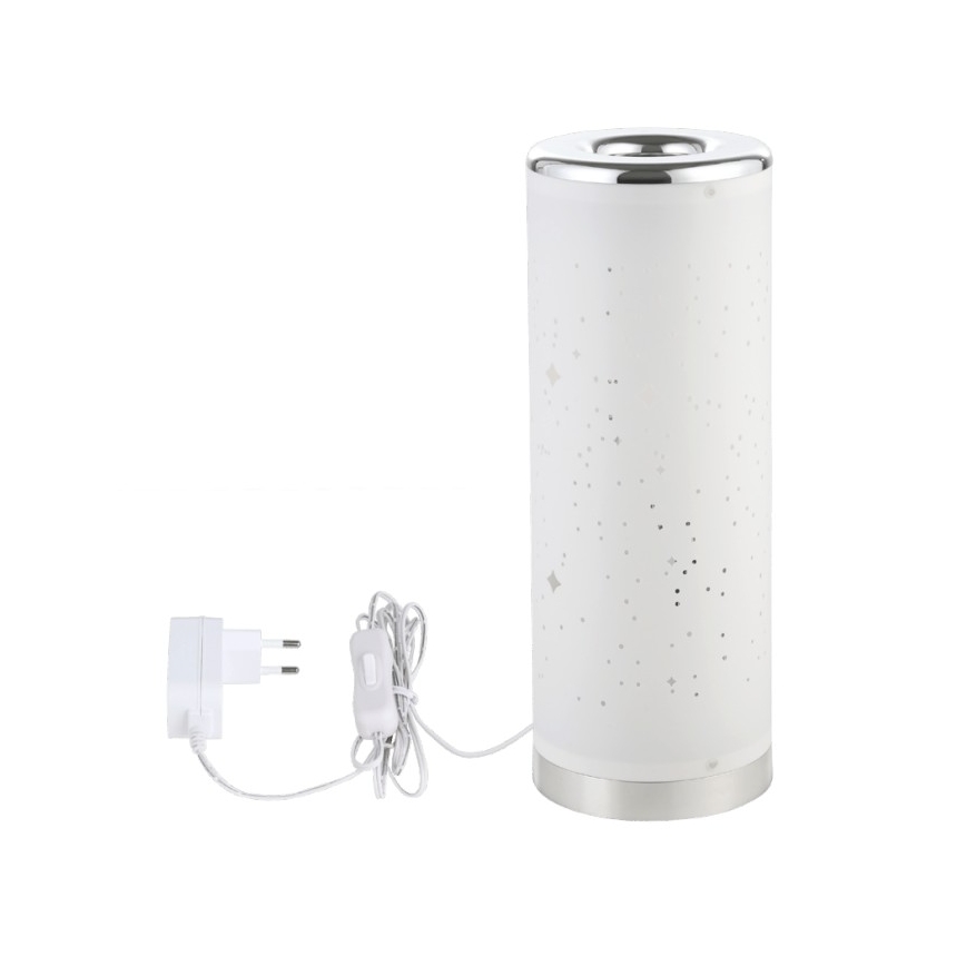 Eglo 56139 - LED RGBW ρυθμιζόμενο επιτραπέζιο φωτιστικό LED/6W/230V λευκό + τηλεχειριστήριο