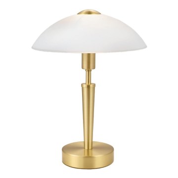 Eglo 56252 - LED ρυθμιζόμενο επιτραπέζιο φωτιστικό SOLO 1xE14/4,5W/230V χρυσό