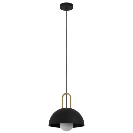 Eglo 56459 - Κρεμαστό φωτιστικό με καλώδιο CALMANERA 1xE27/40W/230V μαύρο