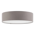 Eglo 56606 - LED φωτιστικό οροφής 2xE27/11W/230V, Ø 38 cm, γκρι