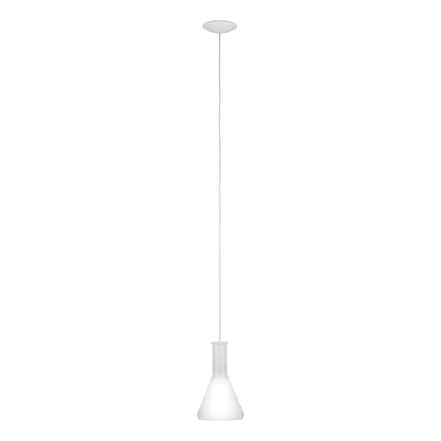Eglo 62264 - Κρεμαστό φωτιστικό οροφής PASCOA PRO 1xE27/60W/230V 16,8 cm λευκό