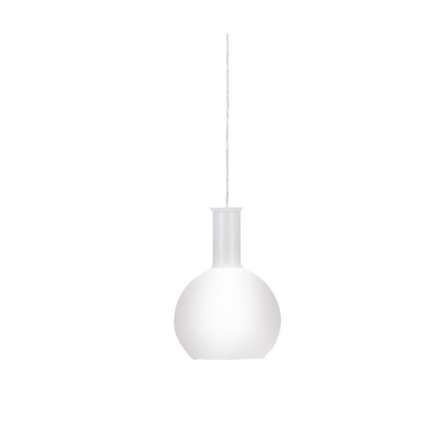Eglo 62266 - Κρεμαστό φωτιστικό οροφής PASCOA PRO 1xE27/60W/230V 20 cm λευκό