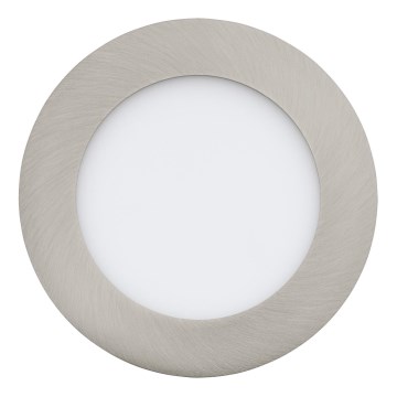 Eglo 64603 - Χωνευτό Φωτιστικό LED FUEVA 1 PRO LED/6,6W/230V 3000K διάμετρος 12 cm ματ χρώμιο
