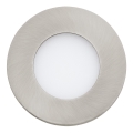 Eglo 64621 - Χωνευτό Φωτιστικό LED FUEVA 1 PRO LED/2,7W/230V 3000K διάμετρος 8,5 cm ματ χρώμιο