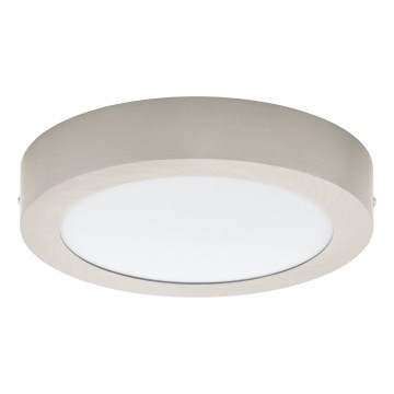 Eglo 64716 - Φωτιστικό οροφής LED FUEVA PRO LED/19W/230V 4000K διάμετρος 22,5 cm ματ χρώμιο