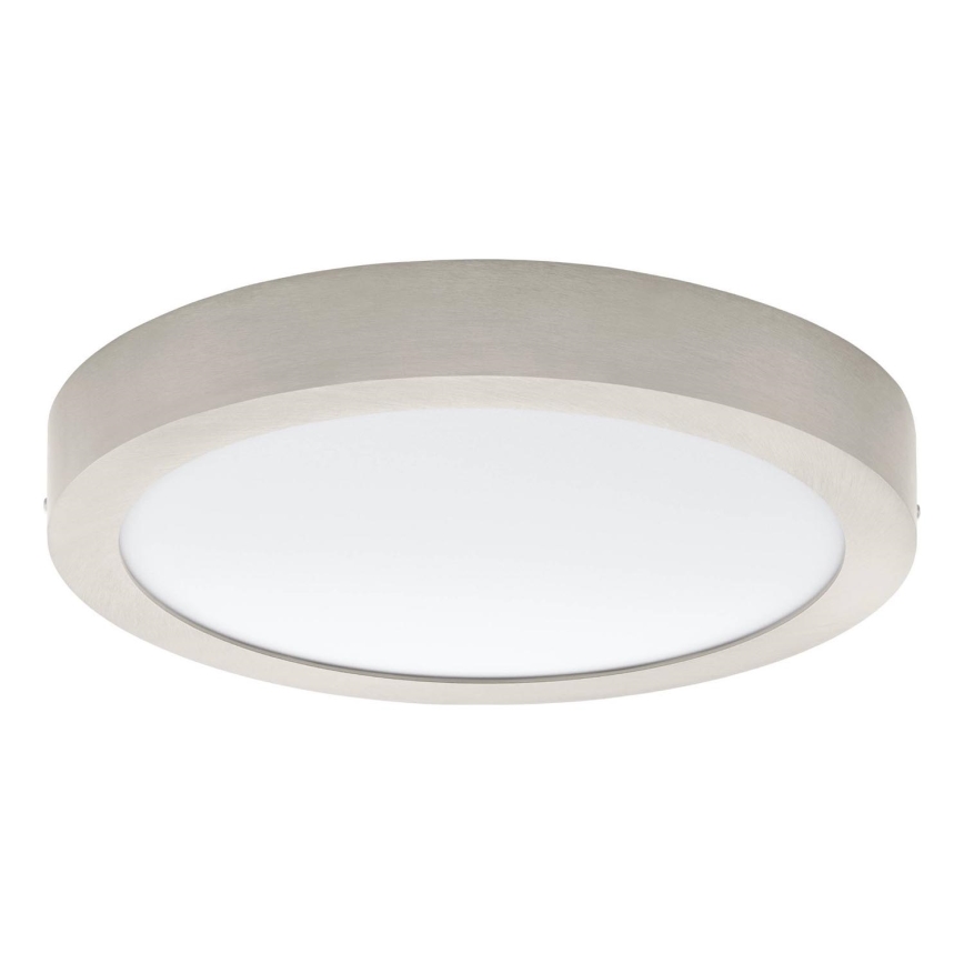 Eglo 64724 - Φωτιστικό οροφής LED FUEVA PRO LED/25W/230V 3000K διάμετρος 30 cm ματ χρώμιο