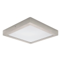 Eglo 64728 - Φωτιστικό οροφής LED FUEVA PRO LED/25W/230V 3000K 30x30 cm ματ χρώμιο