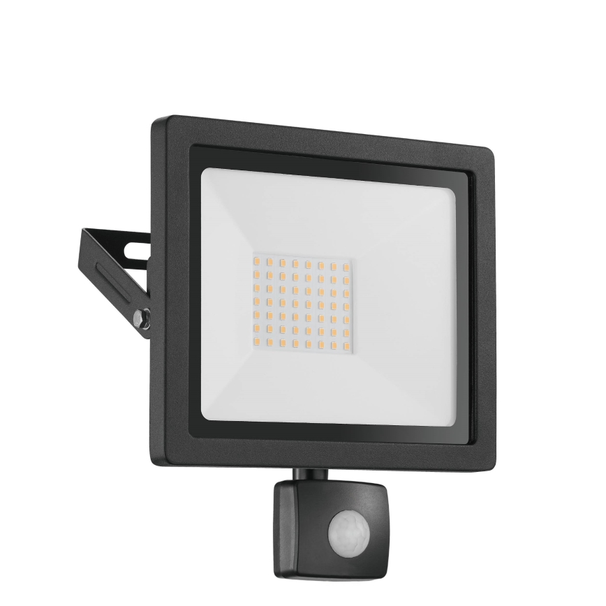 Eglo 64871 - Προβολέας LED με αισθητήρα FILETTI LED/20W/230V 3000K IP44 μαύρο